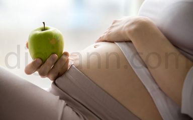 خواص خوردن عسل در بارداری بر سیب سبز سلامتی مادر باردار در ماه های حاملگی با لباس بارداری